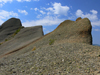 Drenove National Park, Kor county, Albania: rock formation - erosion - photo by J.Kaman