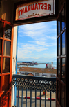 Algeria / Algrie - Bejaia / Bougie / Bgayet - Kabylie: the harbour seen from restaurant Le Palmier | le port vu du restaurant Le Palmier - photo by M.Torres