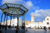 Alger - Algrie: Place des Martyrs - ex Place du Gouvernement - kiosque et Mosque de la Pcherie - Sahat Ech Chouhada' - photo par M.Torres