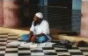 Chittagong: Qadam Mubarak Mosque - scholar (photo by Galen Frysinger)