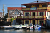 Belize City, Belize: Belcove hotel, on Haulover Creek, a branch of the Belize river - photo by M.Torres