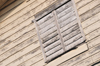 Belize City, Belize: detail of an old timber house on Orange st - photo by M.Torres