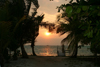 Belize - Caye Caulker: awating dock -sunset - photo by C.Palacio