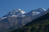 Bhutan - Paro dzongkhag - Himalaya peaks, seen from the Drukgyel village - photo by A.Ferrari