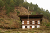 Bhutan - Bhutanese farm, on the way to Khansum Yuelley Namgyal Chorten - photo by A.Ferrari