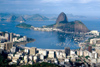 Brazil / Brasil - Rio de Janeiro: Po de Aucar and Guanabara bay - baia da Guanabara (photo by L.Moraes)