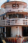 Brazil / Brasil - Brazil / Brasil - Manaus / MAO (Amazonas): ferry prow - the E.Saraiva - proa - photo by N.Cabana