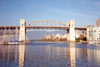 Canada / Kanada - Vancouver: False creek - pillars (photo by M.Torres)