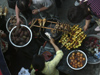 213 China - Chongqing municipality: village along the Yangtze River - food stall (photo by M.Samper)