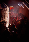 Xiahe county, Gannan Tibetan Autonomous Prefecture, Gansu province, China: Labrang Monastery - Buddhist procession - photo by Y.Xu