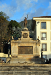 Bogota, Colombia: square and monument to the Ayacucho battle of 1824, which marked the end of Spanish rule in South America - Plaza y Monumento a la Batalla de Ayacucho - near Casa del Marqus de San Jorge - Carrera 7 - Centro Administrativo - La Candelaria - photo by M.Torres