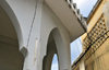 Moroni, Grande Comore / Ngazidja, Comoros islands: Place de Badjanani - Sultan Ahmed mosque - entering the medina - photo by M.Torres