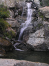 Corsica - Gorges de l'Agnone (Corse du Sud) : Les Cascades des Anglais  chutes d'eau (photo by J.Kaman)