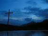 Corsica - 20224 Lozzi area (Haute Corse) - cross in the mountains (photo by J.Kaman)