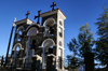 Kykkos Monastery - Troodos mountains, Nicosia district, Cyprus: clock towers - photo by A.Ferrari