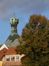 Czech Republic - Litomerice: Renaissance house Kalich with observation tower - Usti nad Labem Region - photo by J.Kaman