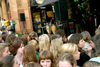 Denmark - Copenhagen: crowd at Tivoli near the Hard Rock Cafe (photo by Charlie Blam)