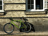 Denmark - Copenhagen / Kbenhavn / CPH: Bicycle and brick wall  (photo by G.Friedman)