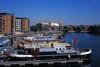 London: Millennium Dome, Docklands Harbour - photo by A.Bartel