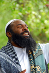 London: Islamic preacher at Speakers Corner - Hyde Park - photo by M.Torres