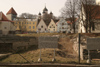 Estonia - Tallinn: empty plot of land behind the Ohodox Cathedral - area destroyed by Soviet bombs in 1944 - photo by C.Schmidt