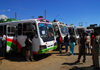 Gondar, Amhara Region, Ethiopia: at the Bus station - photo by M.Torres