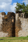 Gondar, Amhara Region, Ethiopia: Fasiladas' bath - defensive walls - photo by M.Torres