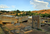 Axum - Mehakelegnaw Zone, Tigray Region: Great stele and Mausoleum portal - Northern stelae field - photo by M.Torres