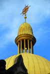 Addis Ababa, Ethiopia: Holy Trinity Cathedral - dome with cupola - photo by M.Torres