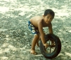 French Polynesia - Ua Pou island - Marquesas: Hakahau - a game of wheel (photo by G.Frysinger)