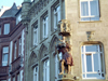 Germany / Deutschland - Trier: decorated corner - photo by M.Bergsma