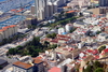 Gibraltar: downtown Gibraltar - Main Street and Queensway Street, along the Wellington Front walls - photo by M.Torres