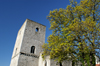 Gotland - Visby: old church near Stora Torget - photo by A.Ferrari