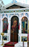 Greek islands - Ithaca / Ithaka / Ithaki: church - iconostasis - photo by G.Frysinger