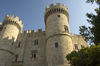 Greece, Dodecanese Islands,Rhodes: Palace of the Masters, Old Town. - photo by P.Hellander