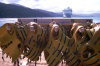 Haiti - Labadee: Lifejackets for all sizes - beach resort (photo by Francisca Rigaud)