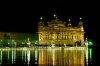 India - Amritsar (Punjab): the Golden temple at night - Harimandir Sahib or Darbar Sahib (photo by J.Kaman)