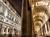 Florence / Firenze - Tuscany, Italy: Piazza degli Uffizi - nocturnal - photo by M.Bergsma