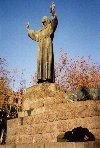 Rome: S. Francesco de Assisi and the indigent - Porta S. Giovanni  (photo by M.Torres)