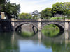 Japan / Japo - Tokyo: Japanese Imperial Palace - residence of the Emperor of Japan - Chiyoda ward - bridge in the East Gardens - photo by H.Waxman