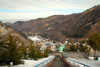 Kazakhstan, Medeu ice stadium, Almaty: Small Almaty gorge - photo by M.Torres