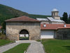 Kosovo - Visoki Decani - Pec district: Visoki Decani Serbian Orthodox Monastery - entrance - UNESCO World Heritage - photo by J.Kaman