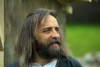 Latvia - Cesis: bearded man - medieval festival (Cesu Rajons - Vidzeme) (photo by A.Dnieprowsky)