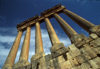 Lebanon / Liban - Baalbek / Baalbak / Heliopolis: Temple of Jupiter - wide-angle view - Unesco world heritage site - photo by J.Wreford