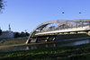 Lithuania - Vilnius: Indaugas bridge - river Neris - photo by Sandia