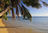 Vohilava, le Sainte Marie / Nosy Boraha, Analanjirofo region, Toamasina province, Madagascar: beach scene - the ocean is like a lake - photo by M.Torres