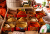 Serian, Samarahan Division, Sarawak, Borneo, Malaysia: spices - market scene - photo by A.Ferrari