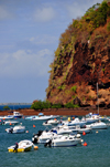 Mamoudzou, Grande-Terre / Mahore, Mayotte: small boats moored near Pointe Mahabou - photo by M.Torres