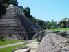 Mexico - Chiapas - Palenque (Chiapas): Mayan pyramid - Temple of the Inscriptions - side view - Unesco world heritage site  (photo by A.Caudron)