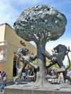 13  Mexico - Jalisco state - guadalajara - plaza tapatia - escudo - coat of arms of guadalajara - photo by G.Frysinger